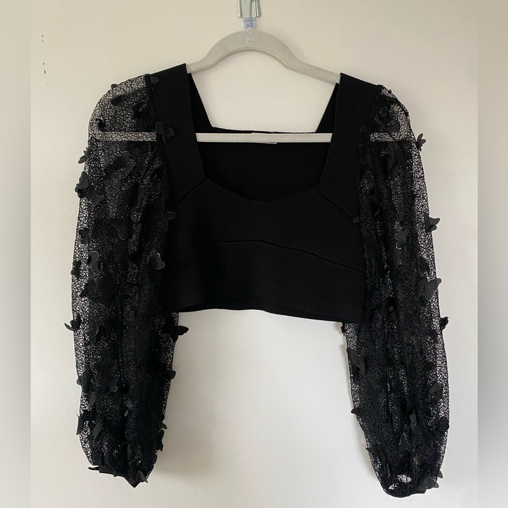 Free people butterfly crop top